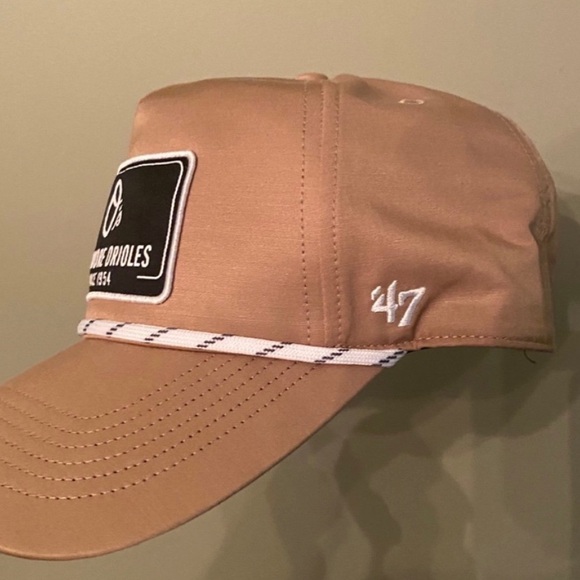 Baltimore Orioles MLB '47 Hitch Vintage A-Frame Adjustable Snapback Cap Hat NWOT - Picture 3 of 5